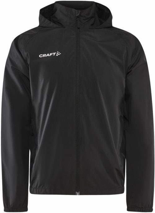 Leichte Kinder Regenjacke Evolve Rain Jacket Jr – Craft Teamwear in Black