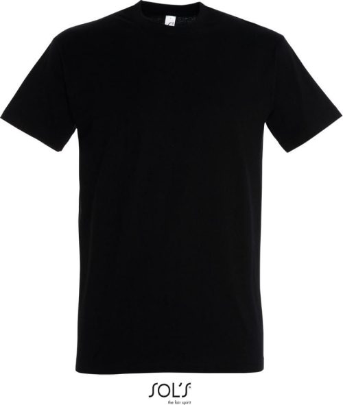 Schweres T-Shirt Imperial – SOL'S in Black
