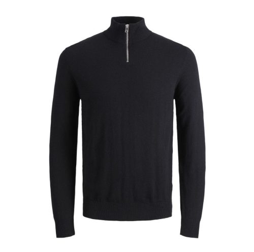 Emil Knit Half Zip 12189339 – JACK&amp;JONES in Black