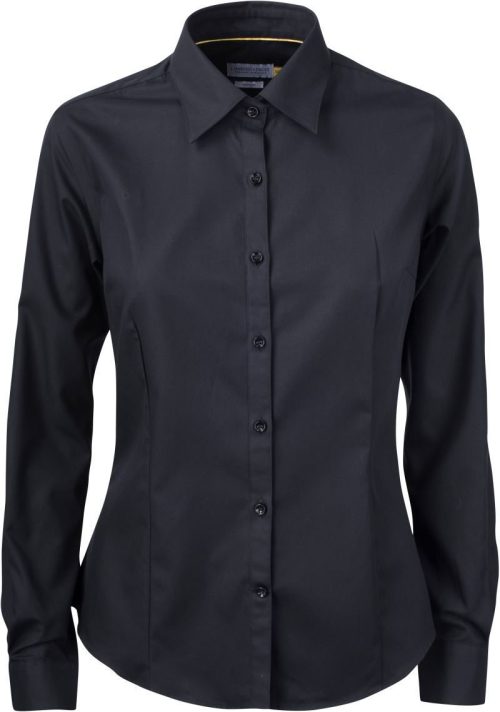Twill Bluse langarm YB 50 Regular Women – J.Harvest & Frost in Black