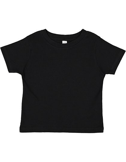 Toddler Fine Jersey T-Shirt – Rabbit Skins in Black