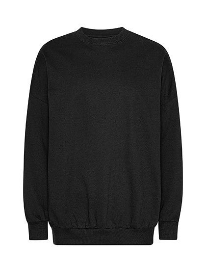 Oversized Sweatshirt – Tiger Cotton by Neutral in Black