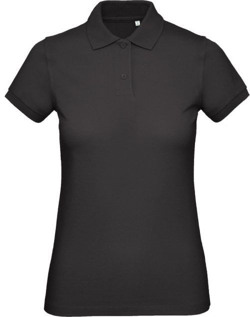 Damen Bio Piqué Polo Inspire Polo /women_° – B&C in Black