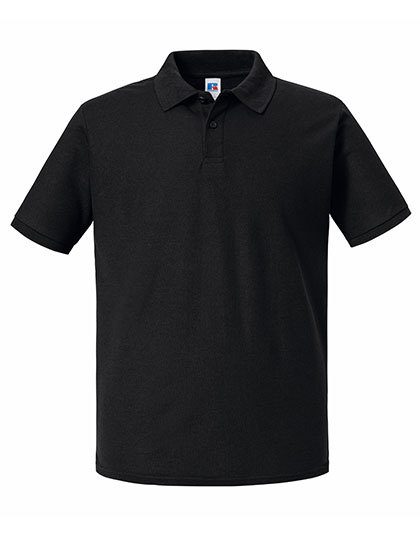 Authentic Eco Polo – Russell Athletic in Black