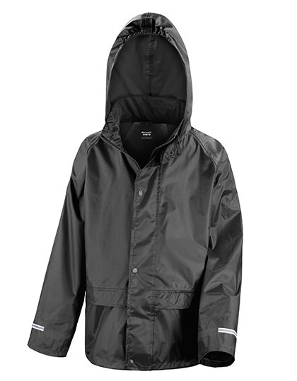 Junior Rain Jacket – Result Core in Black