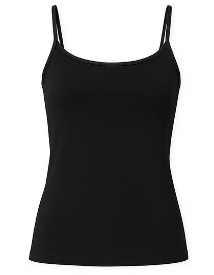 Women´s Premium Spaghetti Top – HRM in Black