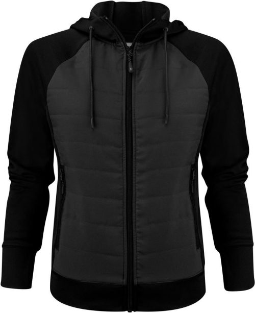 Damen Hybrid Jacke "Two-Tone" Keyport Jacket Women – James Harvest in Black
