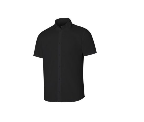 Men's Short-Sleeve Shirt 405008 – Velilla in Black