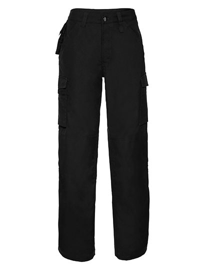 Heavy Duty Workwear Trousers – Russell Athletic in Black