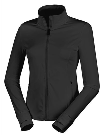 Recycled Womens Fitness Jacket – Result Recycled in Black