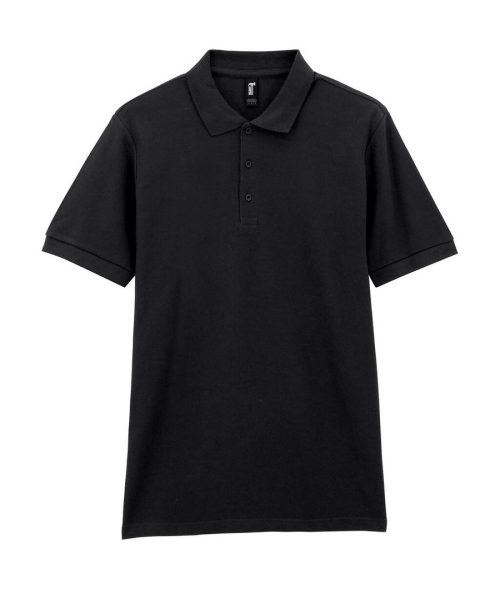 Hammer Adult Piqué Polo – Gildan in Black