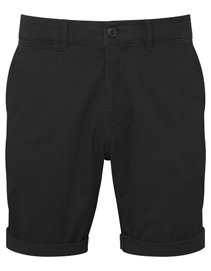Men´s Ultimate Chino Shorts – Asquith & Fox in Black