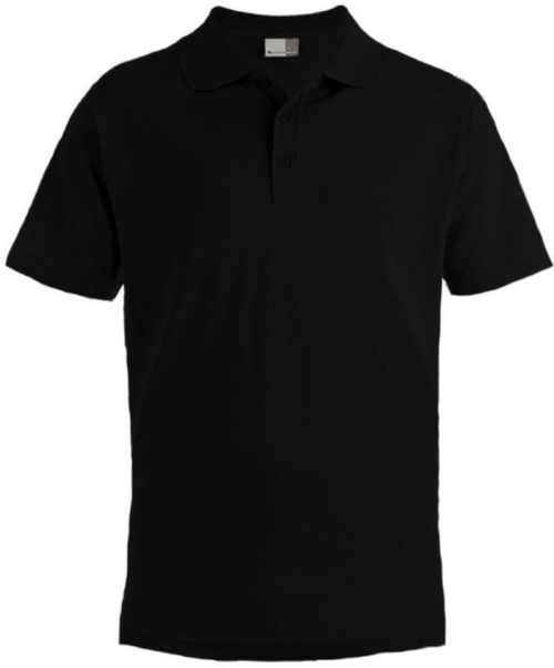 Herren Piqué Polo "Superior" 4001 – Promodoro in Black