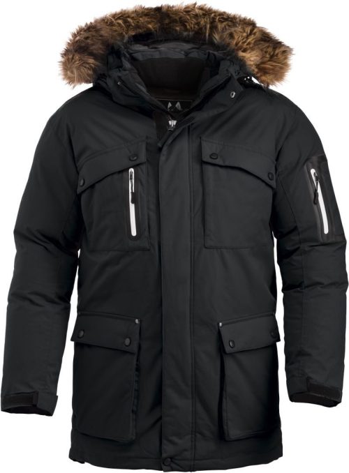 Winter Parka Malamute Jacket – Clique in Black