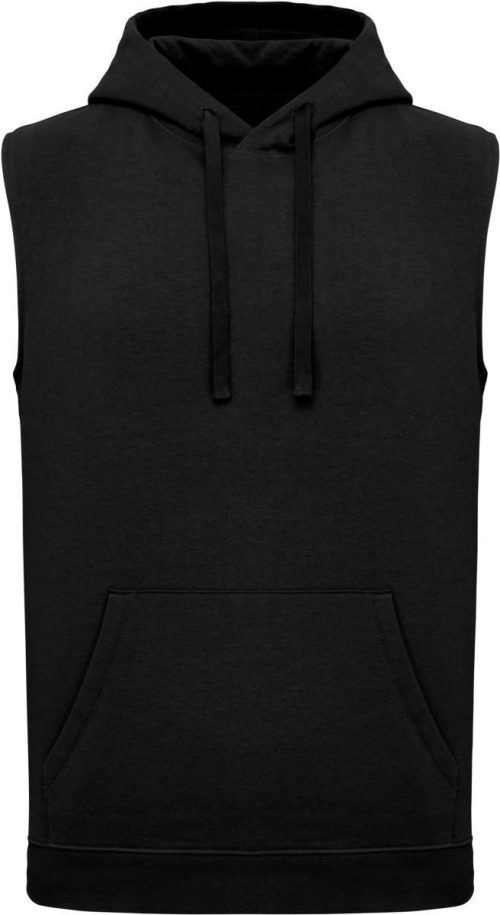 Unisex Kapuzen Sweater ärmellos PA 393 – Kariban ProAct in Black