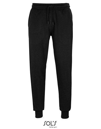 Unisex Jumbo Fleece Jog Pants – SOL´S in Black