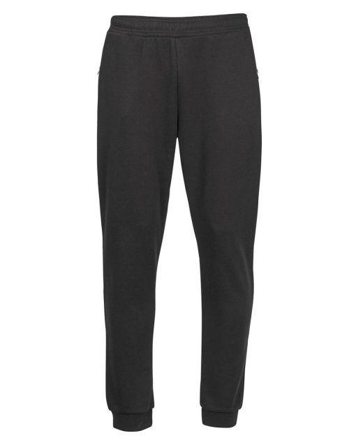 Ribbed Interlock Pants – Tee Jays in Black