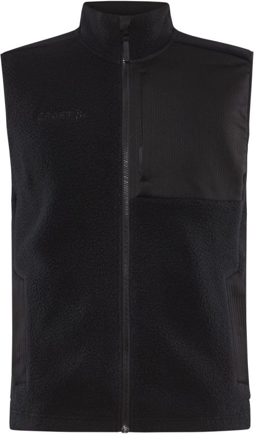 Herren Sherpa Fleece Weste ADV Pile Fleece Vest M – Craft Corporate in Black