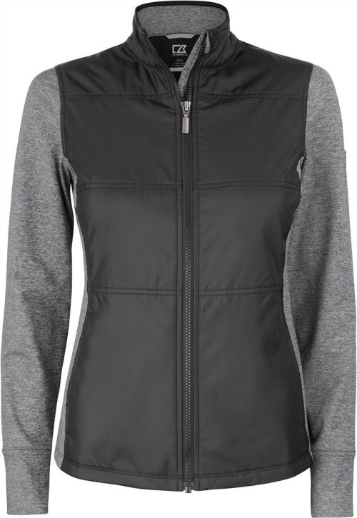 Damen Hybrid Stretch Jacke Stealth Jacket Women – Cutter & Buck in Black