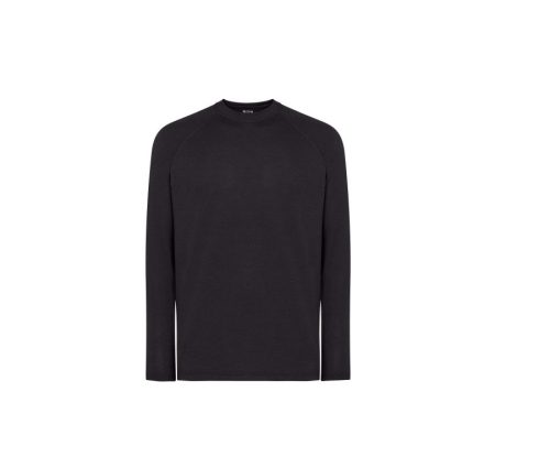 Man Long Sleeve Sport T-Shirt SPORTMANLS – JHK in Black