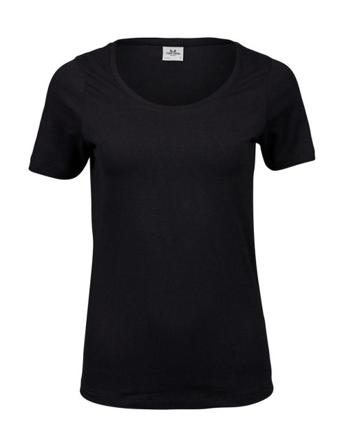 Women´s Stretch Tee – Tee Jays in Black