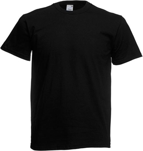 T-Shirt Original T – Fruit of the Loom in Black