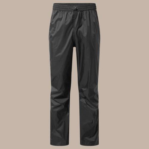 Unisex Expert Packable Overtrouser (Regular) – Craghoppers in Black