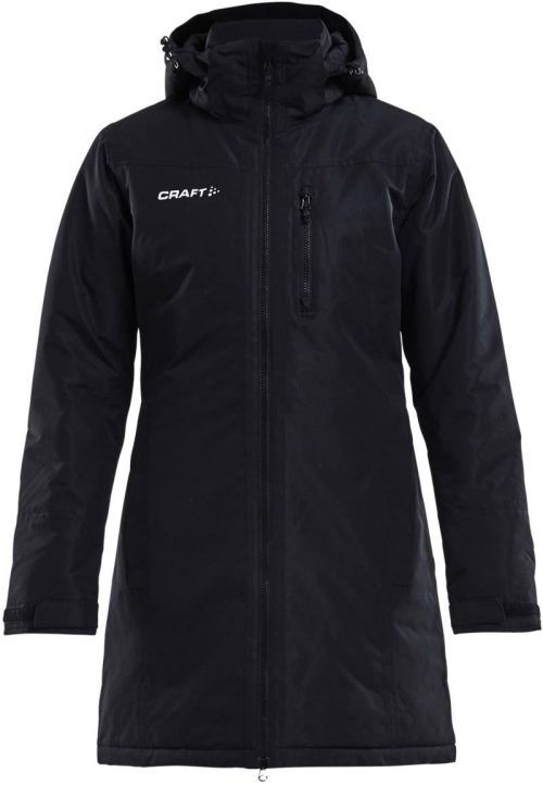 Wattierter Damen Parka Parka Jacket W – Craft Teamwear in Black