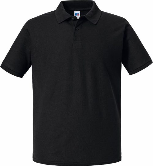 Herren Piqué Polo "Authentic Eco" 570M – Russell Athletic in Black