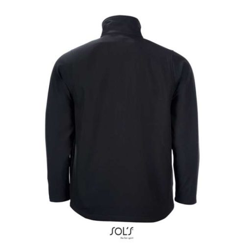 Sol's Race Men - Softshell Zip Jacket – SOL'S in Black
