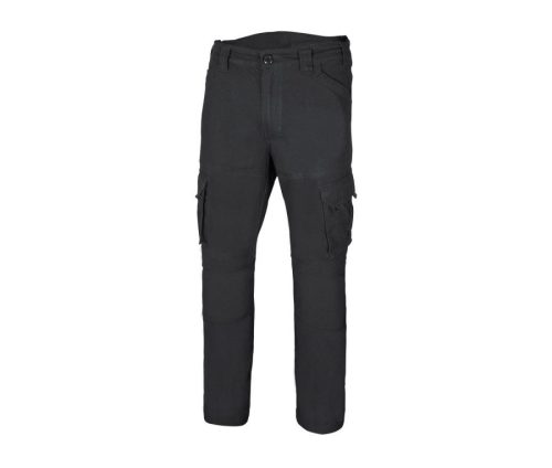 Multi-Pocket Stretch Cotton Trousers 103012S – Velilla in Black
