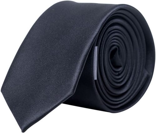 Schmale Krawatte KXTIE5 – Korntex in Black