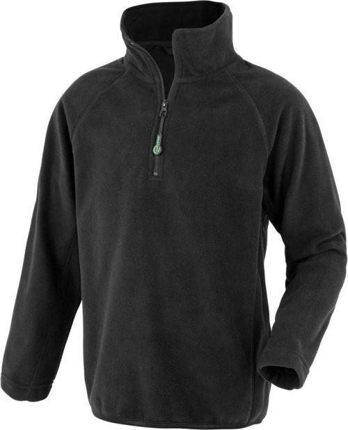 Kinder Microfleece Pullover 1/4 Zip R 905J – Result in Black