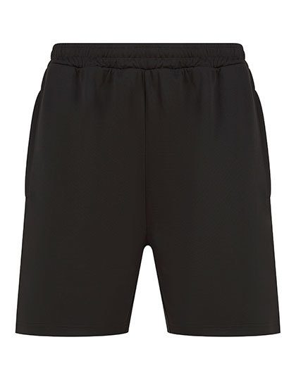 Kids Knitted Shorts with Zip Pockets – Finden+Hales in Black