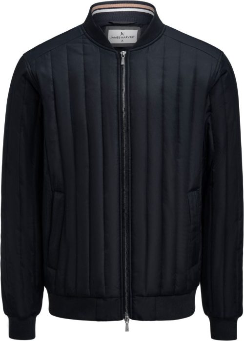 Herren Steppjacke Scarsdale Jacket Men – James Harvest in Black