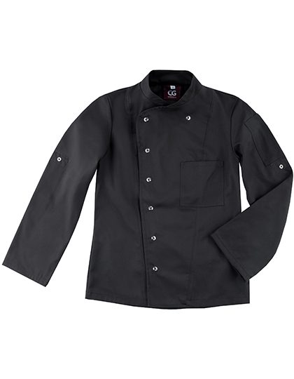 Ladies´ Chef Jacket Turin Classic – CG Workwear in Black