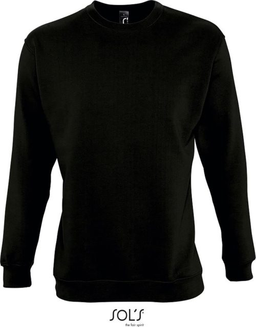 Unisex Sweater New Supreme – SOL'S in Black