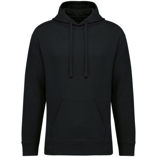 Unisex Kapuzen-Sweatshirt mit hängenden Schultern aus French Terry NS431 – Native Spirit in Black