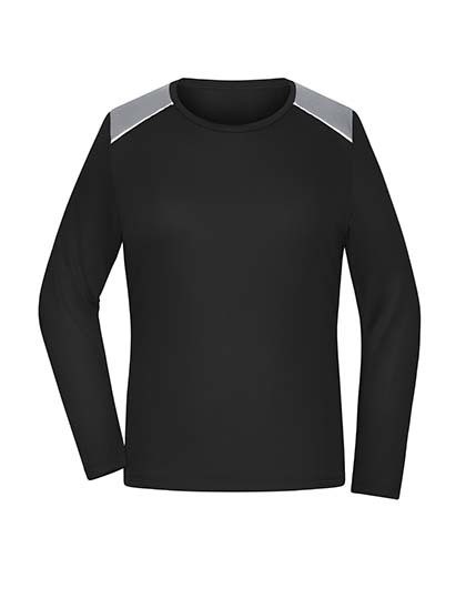 Ladies´ Running Shirt Longsleeve – Daiber in Black