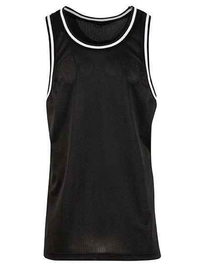 Mesh Tank Top – New Morning Studios in Black