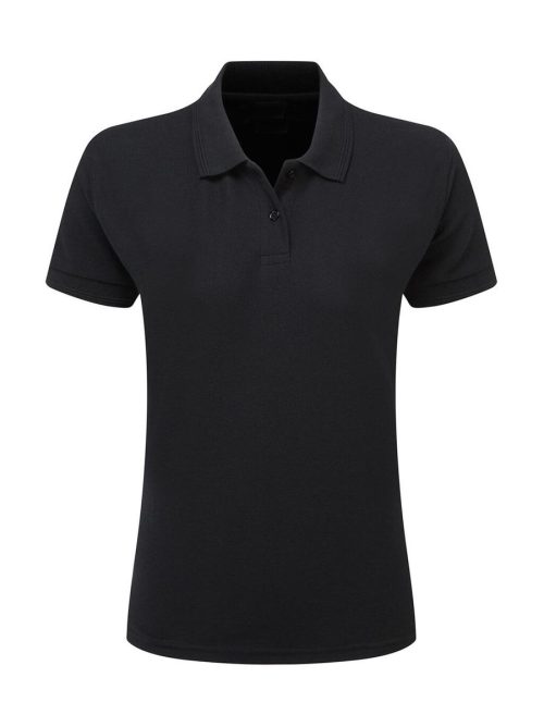 Poly Cotton Polo Women SG59F – SG Originals in Black