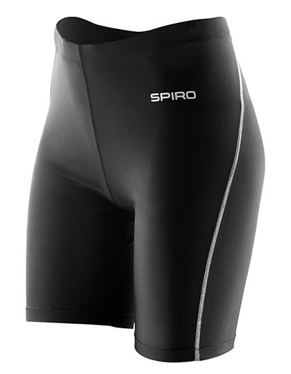 Women´s Bodyfit Base Layer Shorts – Spiro in Black