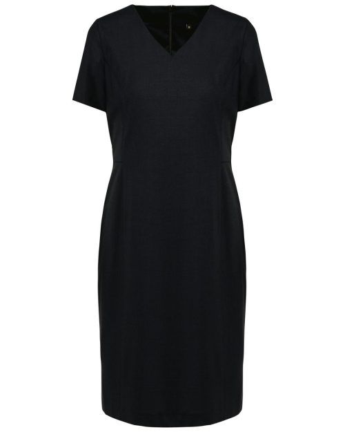 Kleid mit geradem Schnitt PK5000 – Kariban Premium in Black