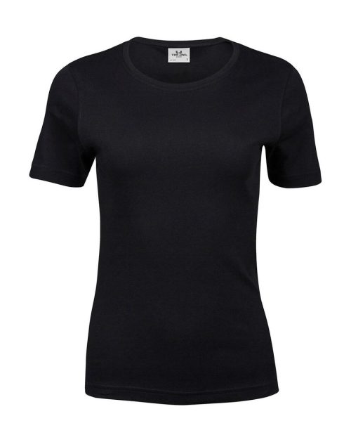 Women´s Interlock Tee – Tee Jays in Black