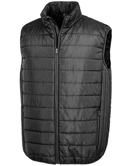 Promo Padded Bodywarmer – Result Recycled in Black