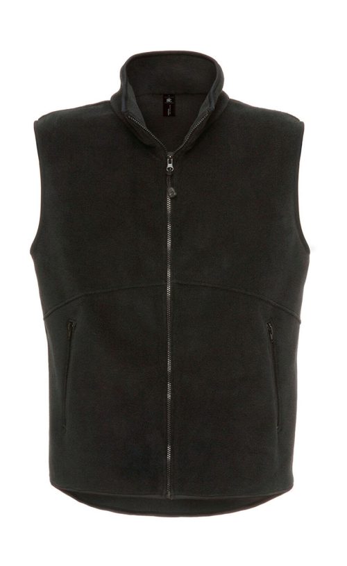 Traveller+ Bodywarmer Fleece FU705 – B&C Outerwear in Black