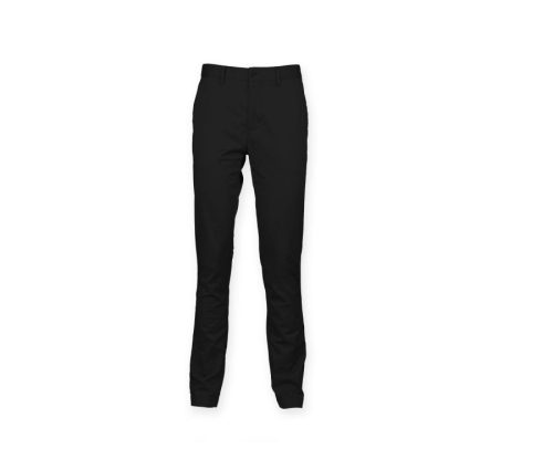 Men's Stretch Chino FR621 – Front Row in Black