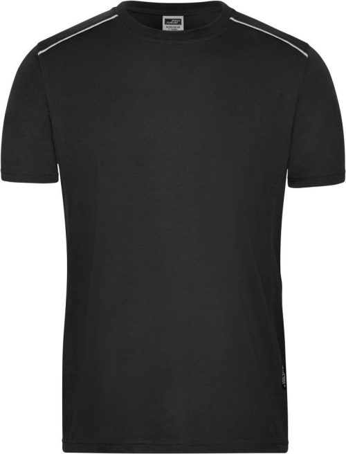 Herren Workwear T-Shirt - Solid JN 890 – Daiber in Black