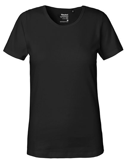 Ladies´ Interlock T-Shirt – Neutral in Black