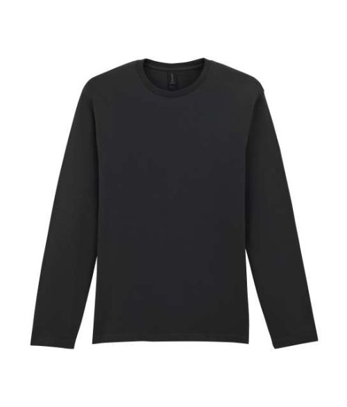 Softstyle™ Adult Long Sleeve T-Shirt – Gildan in Black